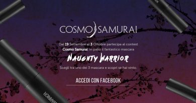 Concorso a premi Wycon Cosmo Samurai Concorso a premi Wycon Cosmo Samurai