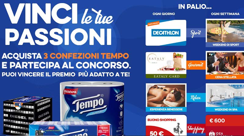 Concorso a premi Tempo