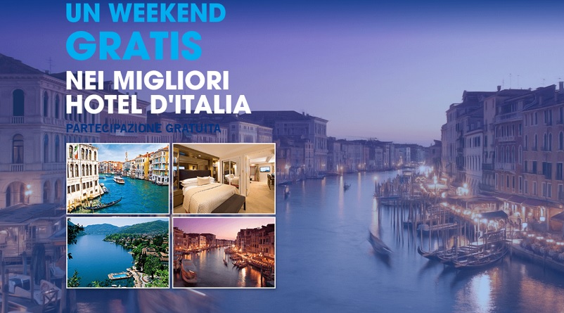Partecipa e vinci weekend gratis nei migliori hotel d'Italia
